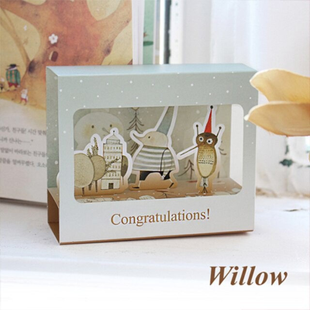 Classic Story Pop-up Card การ์ดป๊อบอัพ การ์ดอวยพร การ์ดรับปริญญา การ์ด