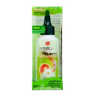 Kokliang ก๊กเลี้ยง แพ็ก 2 แฮร์โทนิค แอนตี้แฮร์ลอส แอนด์ ซูธสกาล์ป 80 มล. x 2 แถมฟรี แชมพูสมุนไพร สูตรดั้งเดิม 100 มล.