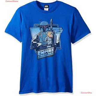 เสื้อยืดแขนสั้น Star Wars Mens The Boba Fett Short Sleeve T-Shirt Popular T-shirts