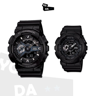 นาฬิกาข้อมือ Casio G-Shock และ Baby-G รุ่น GA-110-1B &amp; BA-110BC-1 สินค้ารับประกัน CMG 1 ปี