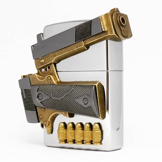 Zippo Gun .45 Automatic Caliber  ของแท้ รับประกันตลอดชีวิต นำเข้าและจำหน่ายโดยตัวแทนจำหน่าย