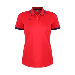 Grand Sport เสื้อคอปกหญิงตัดต่อแขน รหัส : 012785