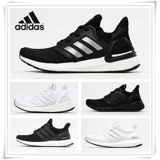 Adidas UltraBoost รองเท้าวิ่งตาข่ายระบายอากาศสำหรับผู้ชายและผู้หญิง 2021 ใหม่ป๊อปคอร์น ub 4.0 6.0 คู่รองเท้ากีฬาลำลอง