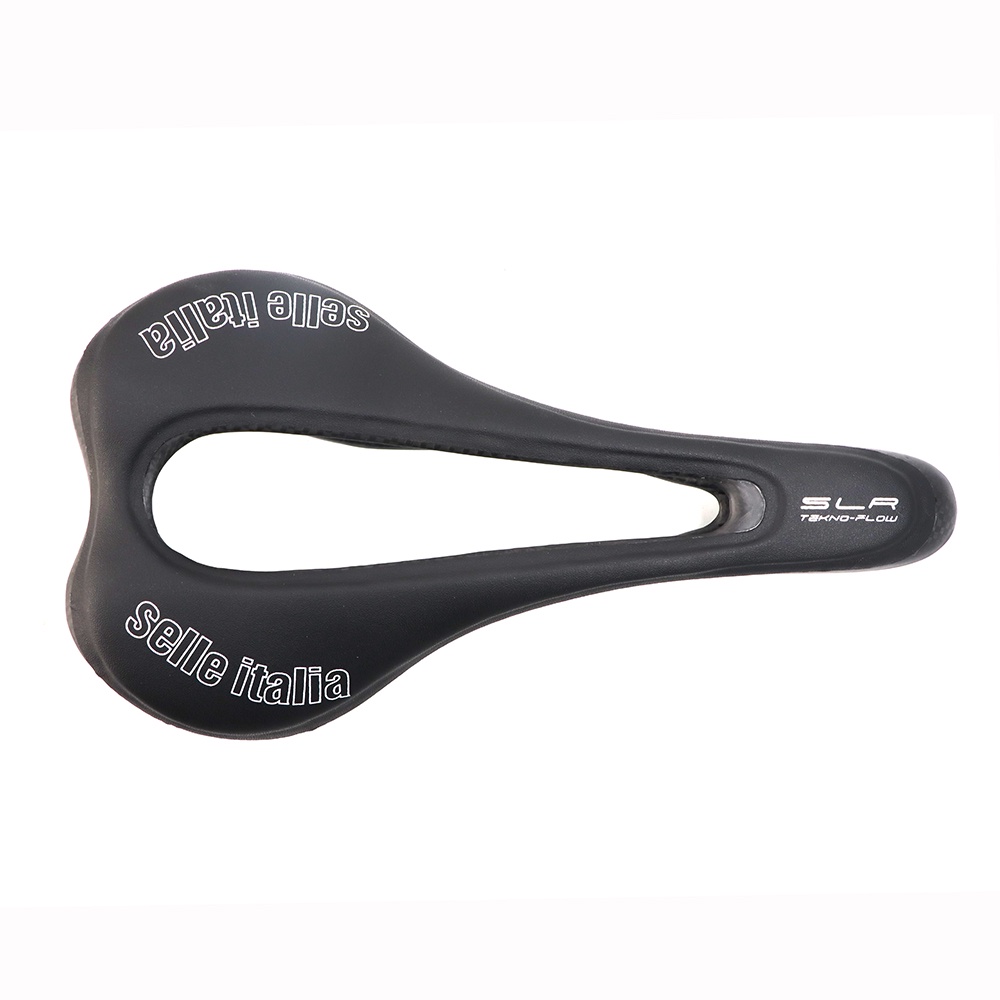 Selle Italia อานคาร์บอนไฟเบอร์เต็มรูปแบบ Ultra Light Italia SLR Tekno Flow สำหรับจักรยานทางไกลและMTB