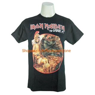 เสื้อวง IRON MAIDEN เสื้อไซส์ยุโรป ไอเอิร์นเมเดน ไอร่อน PTA1803 เสื้อยืดวงดนตรีร็อค Rockyeah