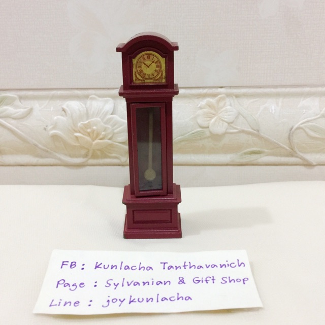 🎈 ติดจองค่ะ 🎈 มือ 2 ซิลวาเนียน นาฬิการุ่นคุณปู่สุดคลาสสิก งานเก่าหายากค่ะ Granfather Clock : Sylvanian Families
