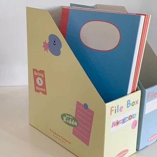 Bringhome File Box กล่องกระดาษตั้งโต๊ะใส่เอกสาร📓🧤✂️🖍