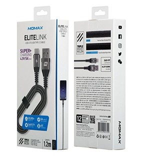 Momax รุ่น Elite Link Usb Type-C Momax ELITELINK DTA10D Cable สายยาว 1.2 เมตร