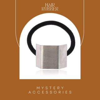 H28-H29: Hair Rubber | Mystery Accessories ยาง ยางรัดผม ที่รัดผม ยางรัดผมสีเงิน ยางรัดผมสีทอง