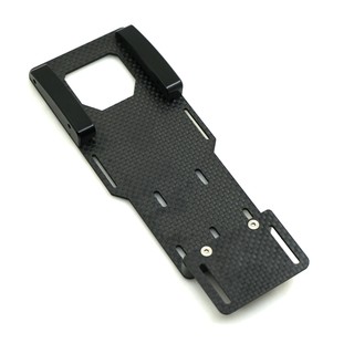 Crawler Rc Car Carbon Fiber Battery Mounting Plate For 1/10 RC Crawler Axial SCX10 II AX90046