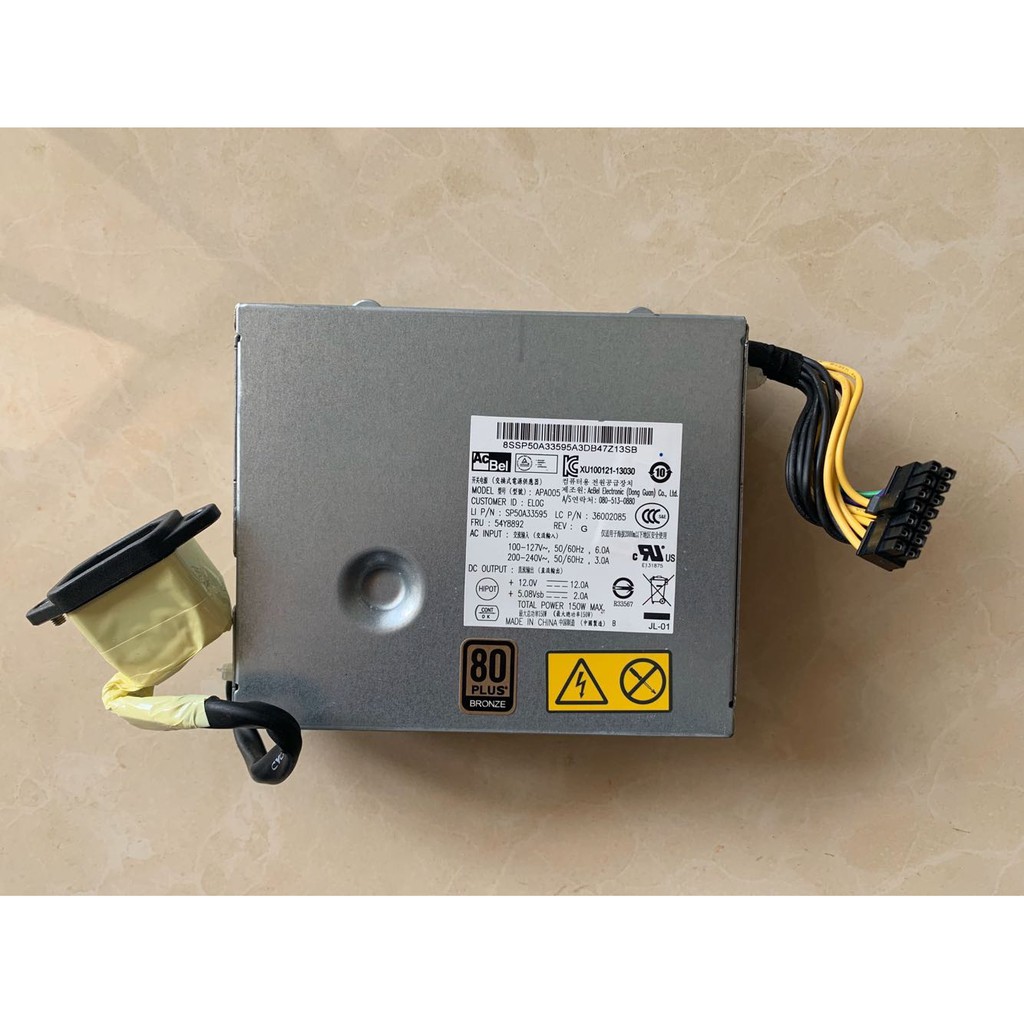 แหล่งจ่ายไฟใหม่ ac สําหรับ LENOVO S510 S710 S720 S560 M71z M72z E73z M73Z M83z M93z HKF1502-3B FSP15