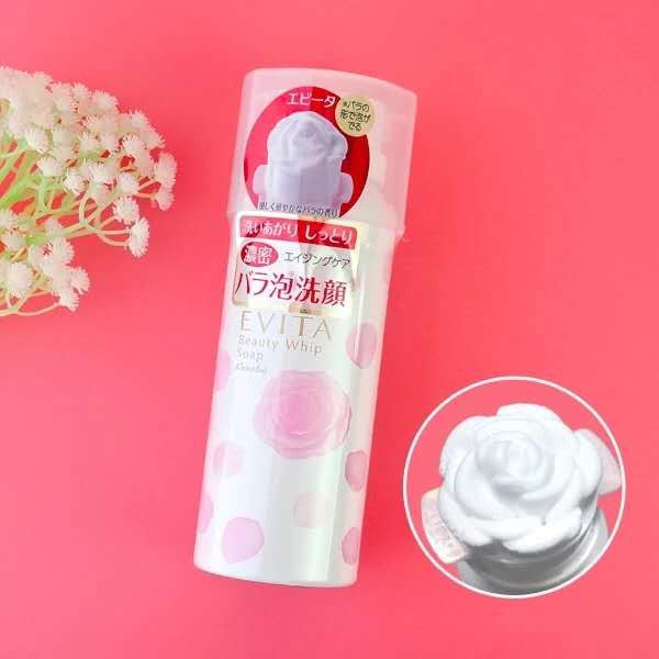 Kanebo Evita Beauty Whip Rose Soap 150g (ผลิตภัณฑ์ญี่ปุ่น) 嘉宝Rose洗150gผลิตภัณฑ์ท้องถิ่นของญี่ปุ่น