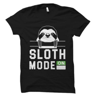 เสื้อยืดโอเวอร์ไซส์Sloth Mode On Top (1)S-3XL