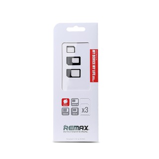 Nano Sim Adapter ชุดแปลงนาโนซิมการ์ด Remax