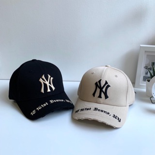 ของแท้💯 หมวก MLB New York Gothic Address Ball Cap พร้อมส่ง