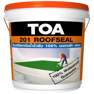 TOA 201 20KG WHITE WATERPROOFING ACRYLIC อะคริลิกกันซึม TOA 201 20KG ขาว วัสดุกันซึม เคมีภัณฑ์ก่อสร้าง วัสดุก่อสร้าง TOA