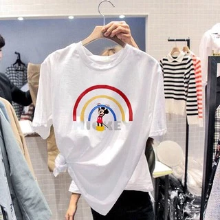 เสื้อยืดนายมิกกี้ เสื้อยืด รุ่นใหม่ ใส่สบาย ลายสวย MIQI-SHORT