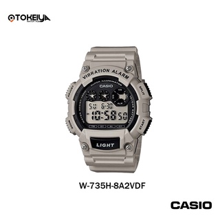 CASIO DIGITAL นาฬิกาข้อมือผู้ชาย รุ่น W-735H-8A2VDF ของแท้ มีใบรับประกัน