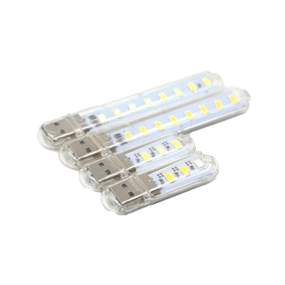 โปรโมชั่น : SABUY LED หลอดไฟ USB Night Light แบบพกพา ไฟกลางคืน มินิ สำหรับอ่านหนังสือหลอดไฟ