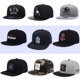 【brooklyn Snapback cap 】หมวกแก๊ปแฟชั่น ปรับได้ คุณภาพสูง สไตล์ฮิปฮอป สําหรับผู้ชายและผู้หญิง