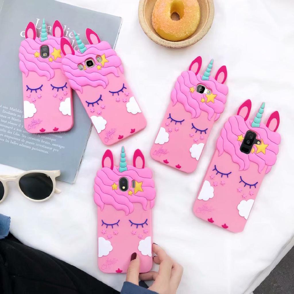 Huawei Y5 Y6-2 P9 P10 P20 lite/Nova 3/3i/Y3 Y5 Y6 Y7 Prime 2017/2018/Mate 9/20/10lite Cartoon Unicorn Soft Silicone Case