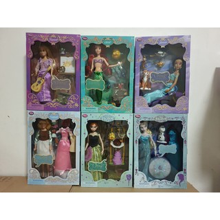 ตุ๊กตาเจ้าหญิงดิสนีย์ร้องเพลง Disney Deluxe Singing Doll Set-11"