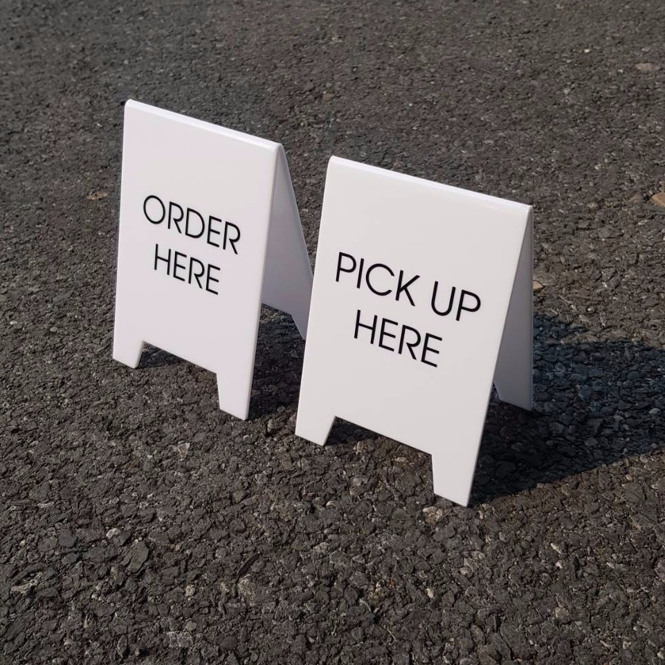 🔥SALE🔥 ป้ายตั้งโต๊ะ เคาน์เตอร์ มินิมอล 💓 Mini Sign Stand ป้ายน่ารัก ป้ายมินิมอล ป้ายอะคริลิค order here, pick up here
