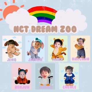 NCT DREAM ZOO : รูปขนาด 2x3 นิ้ว superdupercute🌈🤍✨