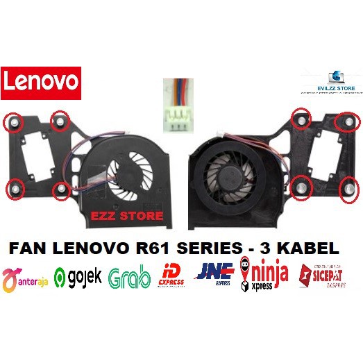 พัดลม LENOVO THINKPAD R61 R61i R61E 42W2403 42W2404 42W2779 42W2780 MCF-219PAM05 3PIN 3 PIN สายใหม่