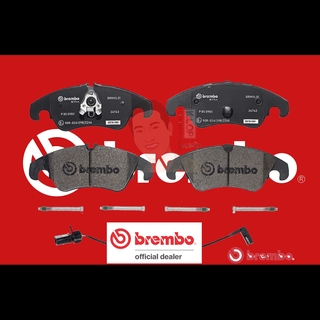 P85 098X ผ้าเบรกหน้าแท้ BREMBO รุ่น XTRA : A4 (B8), A6 (C7), Q5 (8R) 2.0T การันตีคุณภาพมาตรฐานโดย " เครอป อะไหล่ยนต์"