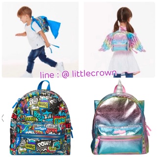 (เพิ่มลายใหม่ เลือกลายด้านในค่ะ) Smiggle กระเป๋าเป้ สมิกเกิ้ล ไซส์ tiny สำหรับน้องเล็ก วัย 1-5 ปีค่ะ