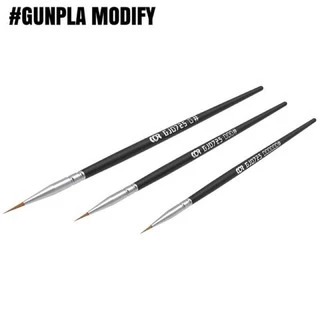 Point Brush พู่กันมืออาชีพ ปลายแหลมหัวกลม สำหรับงานเพ้นท์ขนาดเล็ก GJ0725