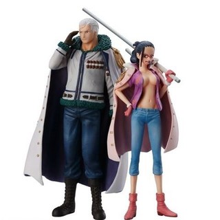 Super One Piece Styling - Smoker (Shambles) &amp; Tashigi (Shambles) Lot JP.( วันพีช ) one piece โมเดลวันพีช