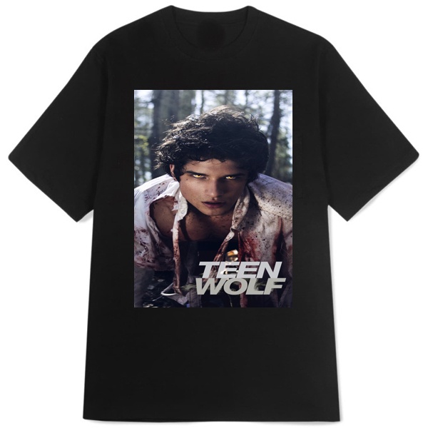 Tyler Posy Teen Wolf blooding Tshirt Unisex Casual Tees ผ้าฝ้ายใหม่ พร้อมส่ง