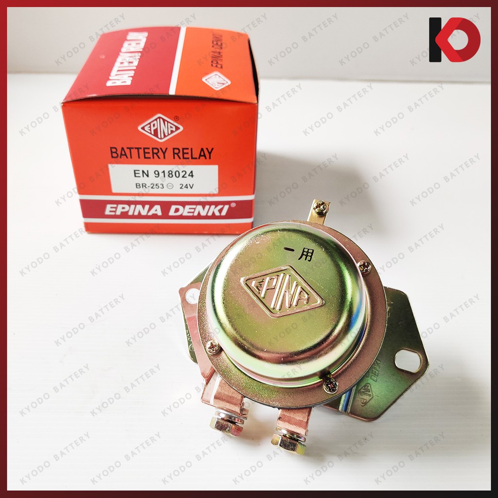 คัทเอาท์ตัดดิน คัทเอาท์ตัดไฟ (Battery Relay) ขั้วบวก/ขั้วลบ ขนาด 12V/24V ป๊อกแป๊กตัดดิน ตัดไฟ ยี่ห้อ