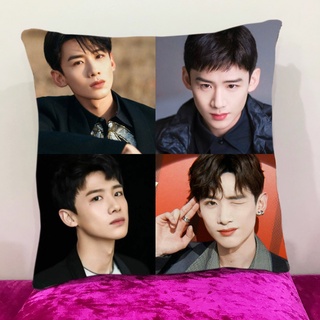 หมอนอิงสั่งทำ ใส่ได้4รูป หมอนอิงขนนุ่ม หมอนอิงโซฟา หมอนอิงในรถ หมอนอิง Cushions Bai Jingting ไป๋จิ้งถิง