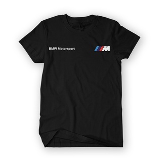 เสื้อผ้าผชเสื้อยืด ผ้าฝ้าย พิมพ์ลายโลโก้ Bmw MOTORSPORT 30s Distro เหมาะกับการแข่งรถจักรยานยนต์ สไตล์สปอร์ต สําหรับผู้ชา