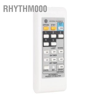 Rhythm000 ABS White Universal Electric Fan Remote Control Durable Controller for KDK ELMARK