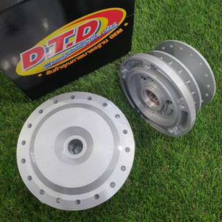 ดุมหน้าดิสกลึง+ดุมหลังดรัมกลึง (DTD) PCX-2021 สีบรอนซ์ รหัสสินค้า 043916