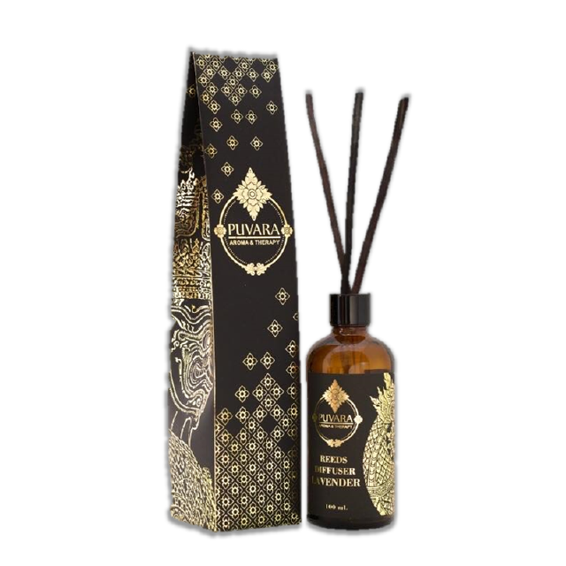 ลด65.- [โค้ด 9UYUPUS] Puvara ภูวารา ก้านไม้หอม Aroma Reed Diffuser