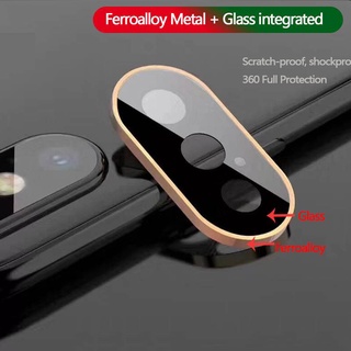 Metal and Glass integrated Camera Lens Protector cover for iPhone X XS Max XR Full Protection Ring for iPhone XS MAX Camera Film