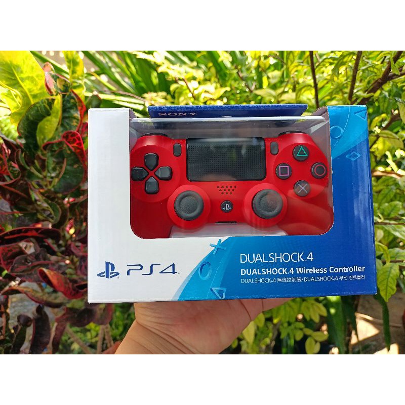 จอย PS4 Gen 2 สีแดง มือสอง พร้อมกล่อง