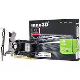 VIDEO CARD INNO3D-GT710-2G-DDR3-LP คอมพิวเตอร์ มือถือ VGA การ์ดจอ หูฟัง HDMI Case Mainboard Game เกม จอ สำนักงาน โทรศัพท