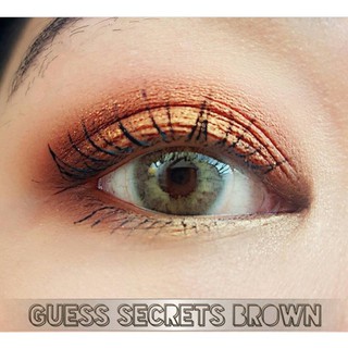 Guesssecrect brown by TATOTO Contact Lenses บิ๊กอาย #16