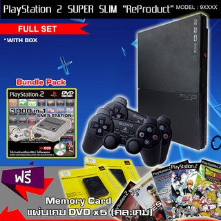 Ps2 ReProduct Sony Playstation 2 PS2 Slim 90006 Full Set (SFC PLUS)