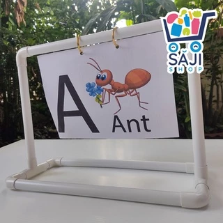 ขาตั้งสื่อการสอน A4 A3 สำหรับใช้ในห้องเรียน แขวนเอกสาร ขาตั้งสื่อการสอน pvc ประกอบเองได้