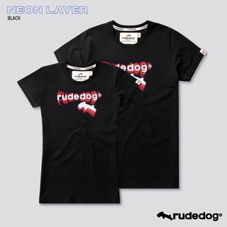 rudedog เสื้อยืด แขนสั้น รุ่นใหม่ Neon Layer (นีออน เลเยอร์)