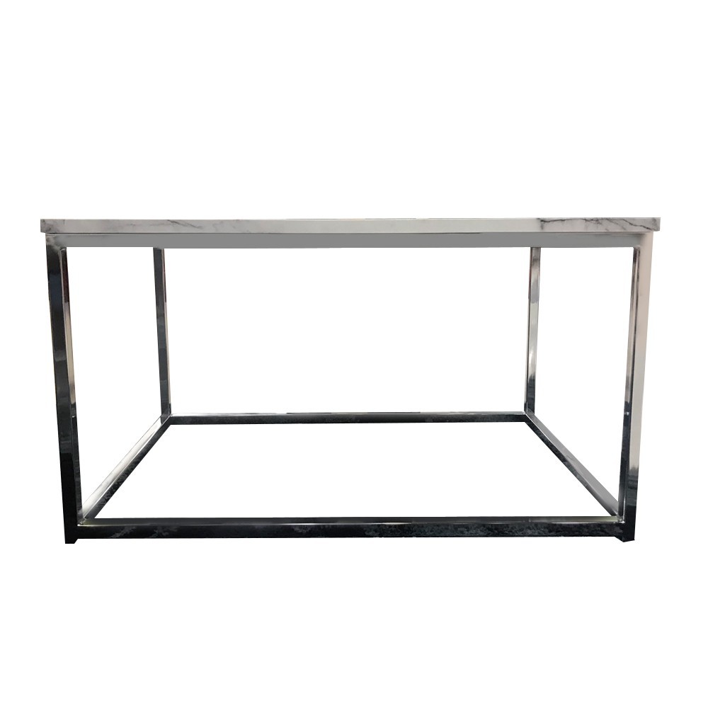 โต๊ะกลางเหลี่ยม SPY B-799 80x50 สีขาว