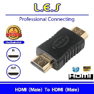 HDMI Male To HDMI Male Adapter