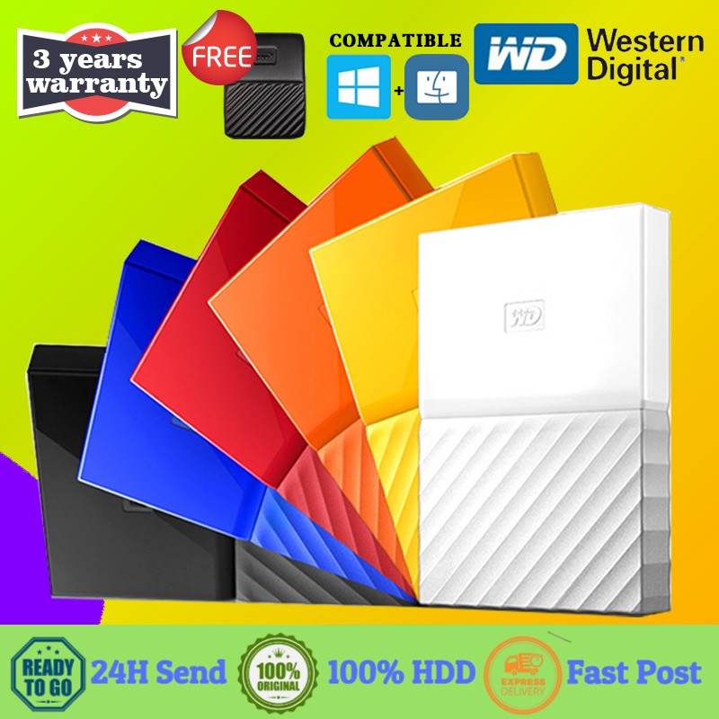 Local external hard drives wd passport 1tb2tb external usb3 0